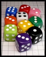 Dice : Dice - 6D Pipped - Multiple Solid Colors - Temu Apr 2024